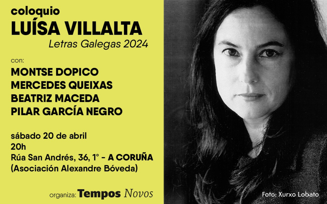 [Coloquio] Luísa Villalta, Letras Galegas 2024